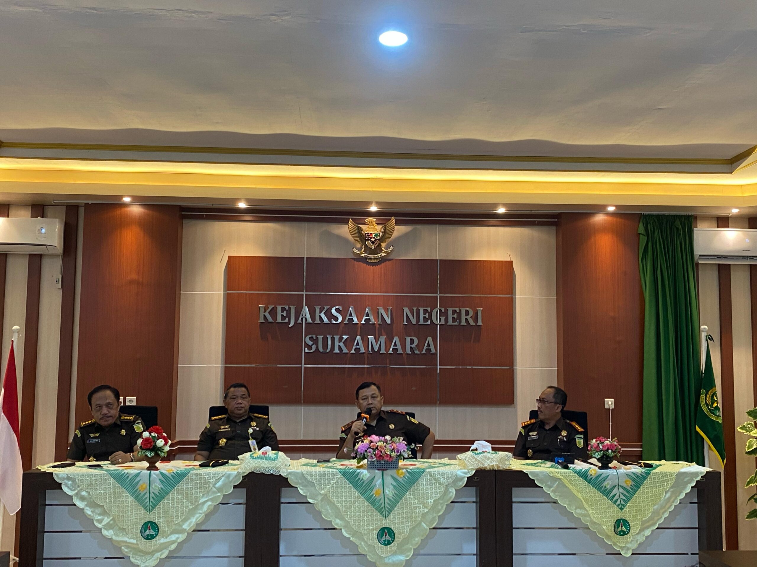 Kejati Kalteng Lakukan Sidak di Kejari Sukamara dan Kunker di Kejari Lamandau