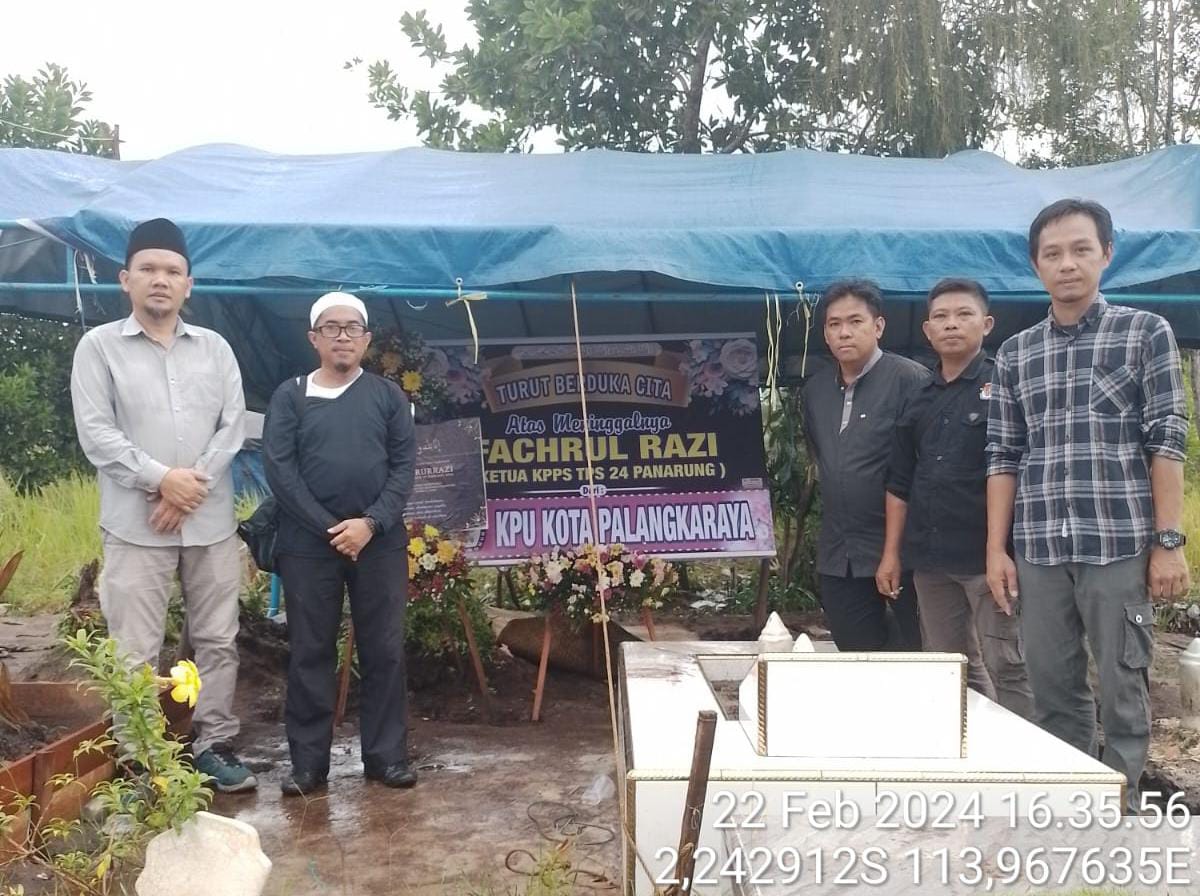 Ketua KPPS di Kota Palangka Raya Meninggal Dunia