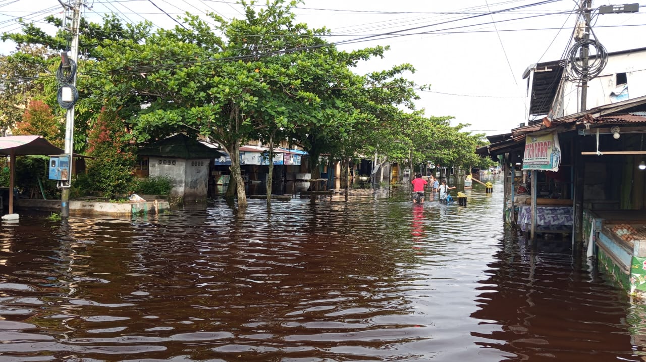 Banjir di Palangka Raya 2024 Banjir Kalteng, Ribuan Orang di Palangka Raya Terdampak