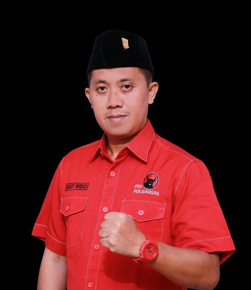 Legislator Partai Demokrasi Indonesia Perjuangan (PDIP) Sigit Widodo Sigit Wido Sukses Dulang Suara Dapil DPRD Palangka Raya I